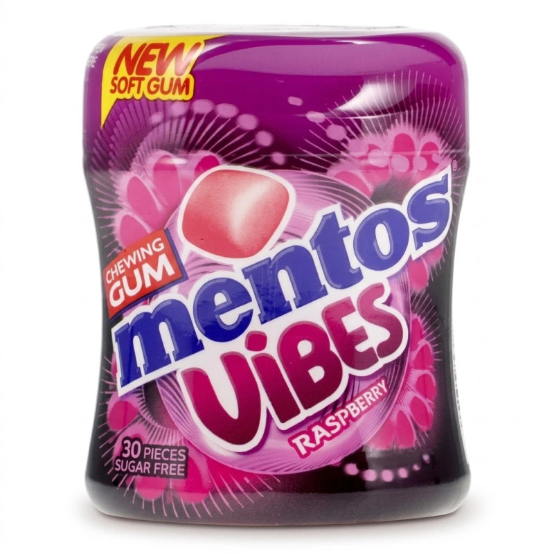 Mentos Pure Fresh Raspberry 30 pièces chewing-gum framboise discount Liège.