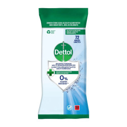 Pack 72 lingettes désinfectantes Dettol multi-surfaces discount Liège.