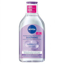 Flacon Eau Micellaire Nivea Peaux Sensibles 400ml démaquillant doux discount Liège.