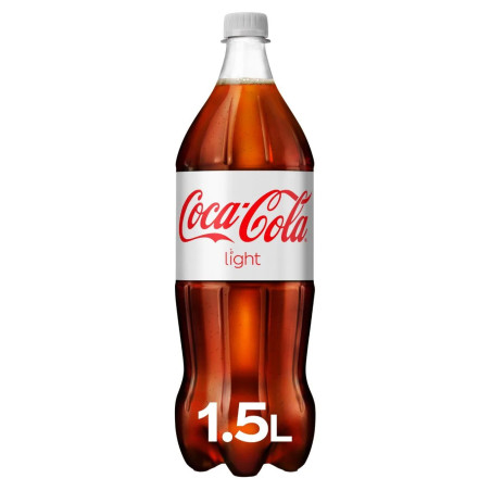 Bouteille Coca-Cola Light 1,5 litre boisson rafraîchissante sans sucres discount Liège.