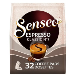 Senseo Espresso 7 Classic Pads 32 Pièces