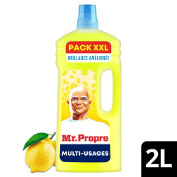 Bidon Mr Propre Citron 2L nettoyant multi-surfaces discount Province de Liège.