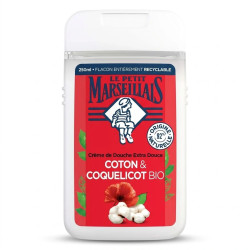 Gel douche Le Petit Marseillais Bio Lait de Coton et Coquelicot 250ml discount Province de Liège.