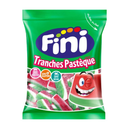 Bonbons Fini Tranches Pastèques Halal 90g prix discount Province de Liège.