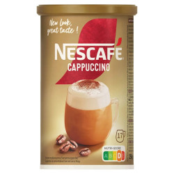 Pot Nescafé Cappuccino 250g café soluble onctueux prix discount Liège.