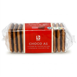 Paquet biscuits Boni Choco As 250g chocolat au lait prix discount Province de Liège.