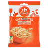 Sachet 250g cacahuètes grillées et salées Carrefour apéritif prix discount Province de Liège.