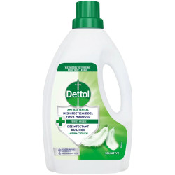 Bidon 1,5L Dettol Désinfectant Linge Sensitive antibactérien prix discount Liège.