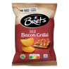 Sachet 125g chips Brets Bacon Grillé saveur fumée craquante prix discount Liège.