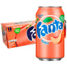 Pack 12 canettes 355ml Fanta Peach US saveur pêche authentique prix discount Liège.