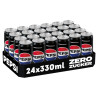 Carton 24 canettes 33cl Pepsi Zéro Sugar boisson pétillante sans sucre prix discount Liège.
