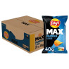 Carton 20 sachets 40g chips Lay's Max Paprika texture ondulée prix discount Liège.