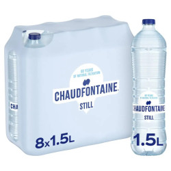 Chaudfontaine Eau Plate 8x1,5 L