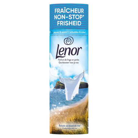 Perles de parfum de linge Lenor Balade en Bord de Mer 240g prix discount Liège.
