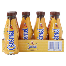 Pack 12 bouteilles Cécémel 30cl lait chocolaté onctueux prix discount Liège.