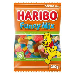 Haribo Funny Mix Bonbons 250 Gr