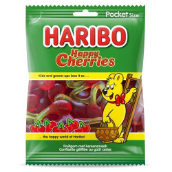 Haribo Happy Cherries Bonbons 75 Gr