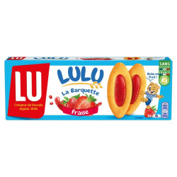 Lu Lulu La Barquette Aux Fraises Biscuits 120 Gr