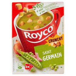 Royco Crunchy Saint Germain Soupe Instantanée en Sachet 3x24,2 Gr