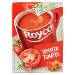 Royco Tomates Soupe Instantanée en Sachet 4x17 Gr