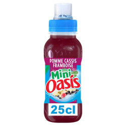 Oasis Mini Pomme Cassis Framboise Bouteille 25 Cl