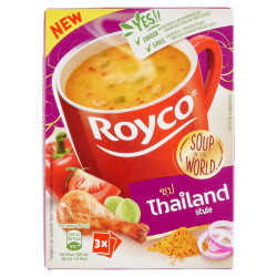 Royco Thailand Style Soupe Instantanée en Sachet 3x19,4 Gr