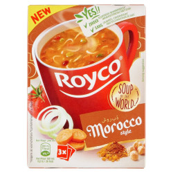 Royco Marocco Style Soupe Instantanée en Sachet 3x18,5 Gr