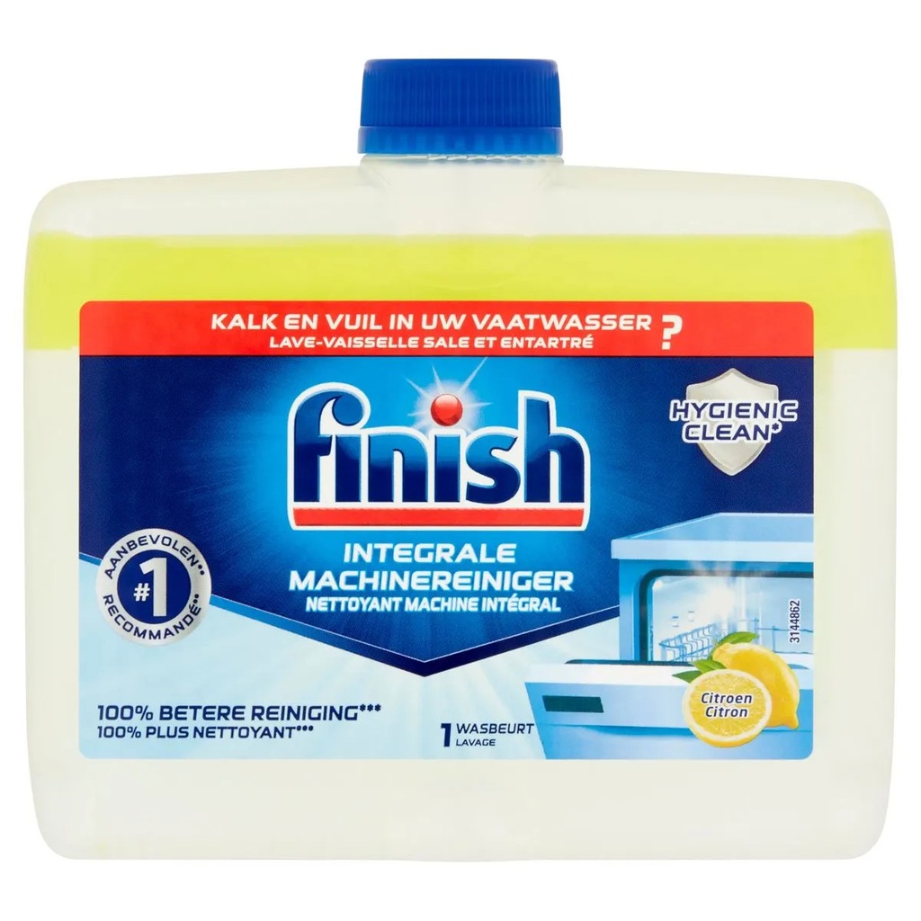 Finish Nettoyant Machine Lave-Vaisselle Citron 250 Ml