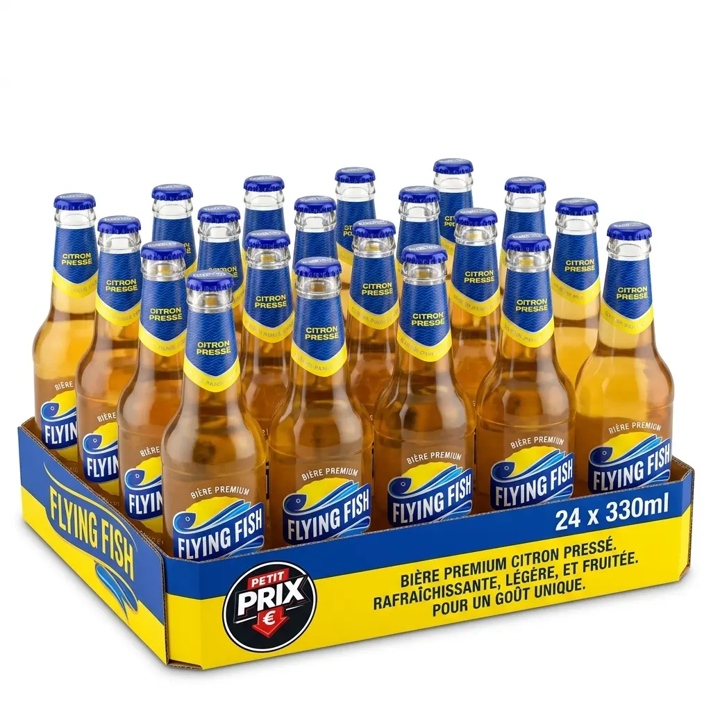 Flying Fish Citron Pressé Bière Bouteille 24x33 Cl