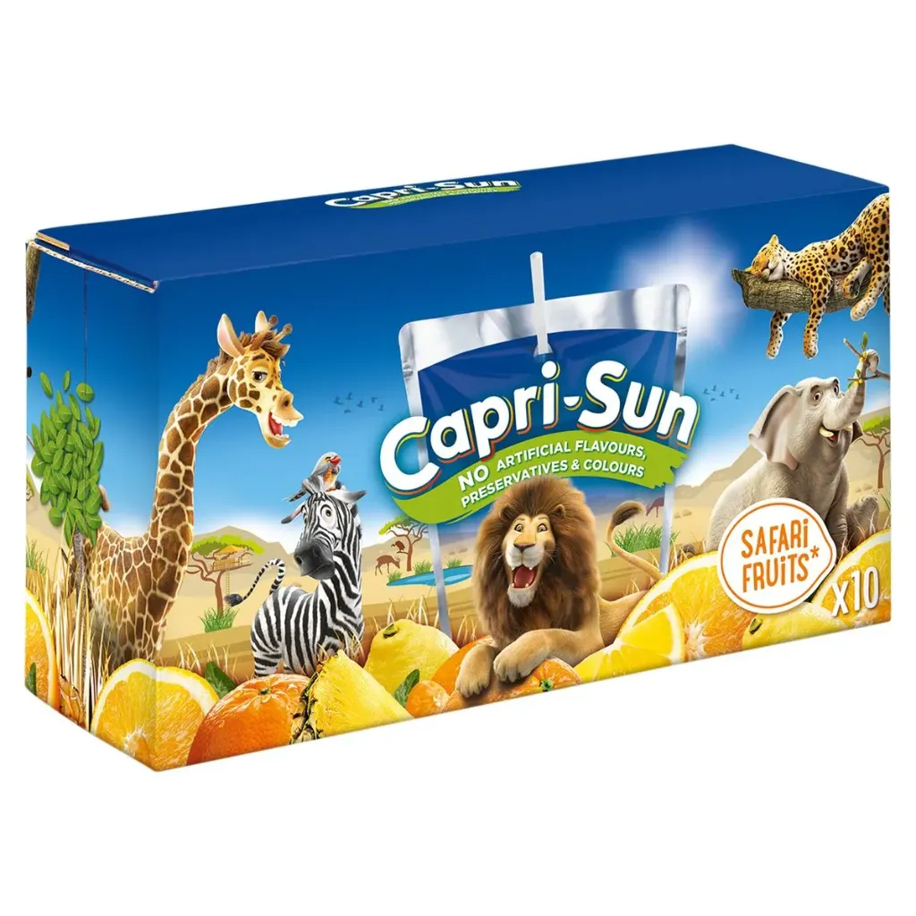 [CAP003] Capri-Sun Safari Fruits Jus 40x20 Cl