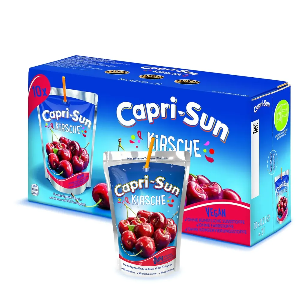 [CAP004] Capri-Sun Cherry Cerise Jus 40x20 Cl
