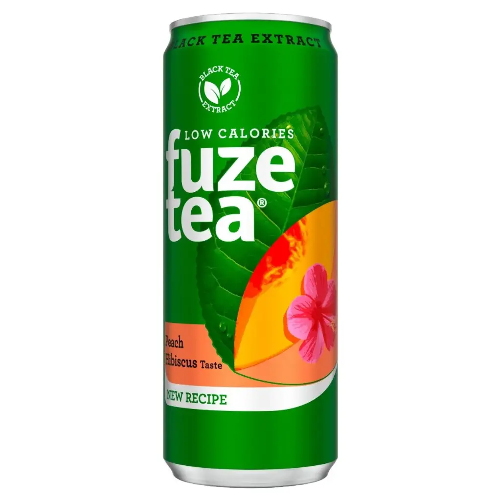 Fuze Tea Black Peach Hibiscus 33 Cl