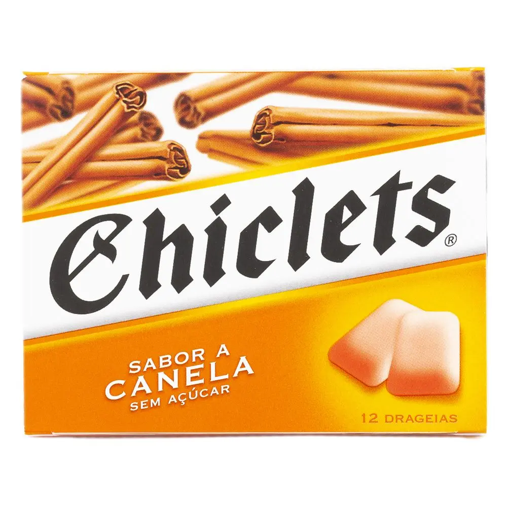 Chiclets Cannelle 12 Pièces 16,8 Gr