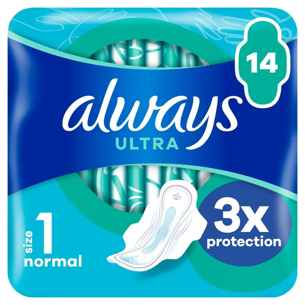 Always Ultra Normal Ailettes 14 Pièces