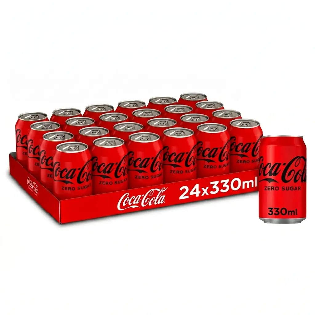 Coca-Cola Zero Sugar DK Canette 24x33 Cl