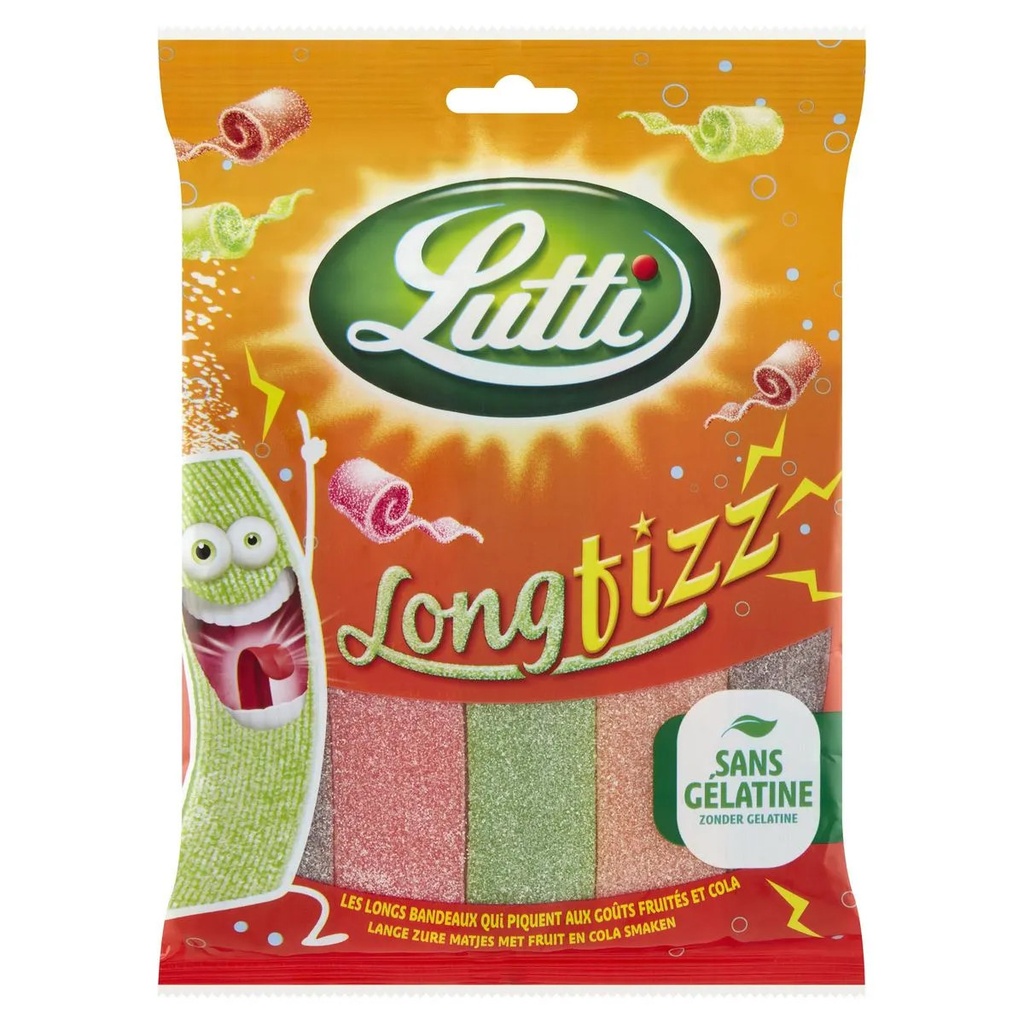 Lutti Long Fizz Bonbons 200 Gr