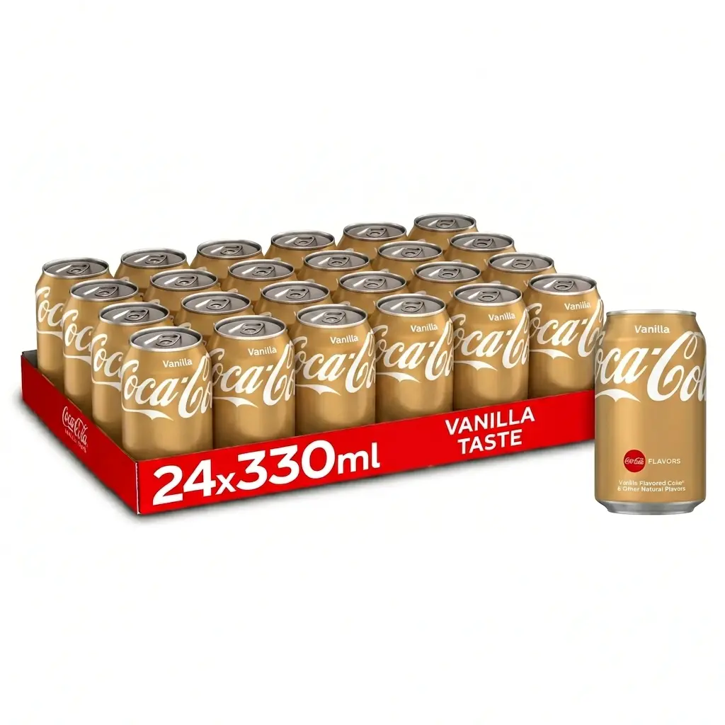 [COC003] Coca-Cola Vanille DK Canette 24x33 Cl