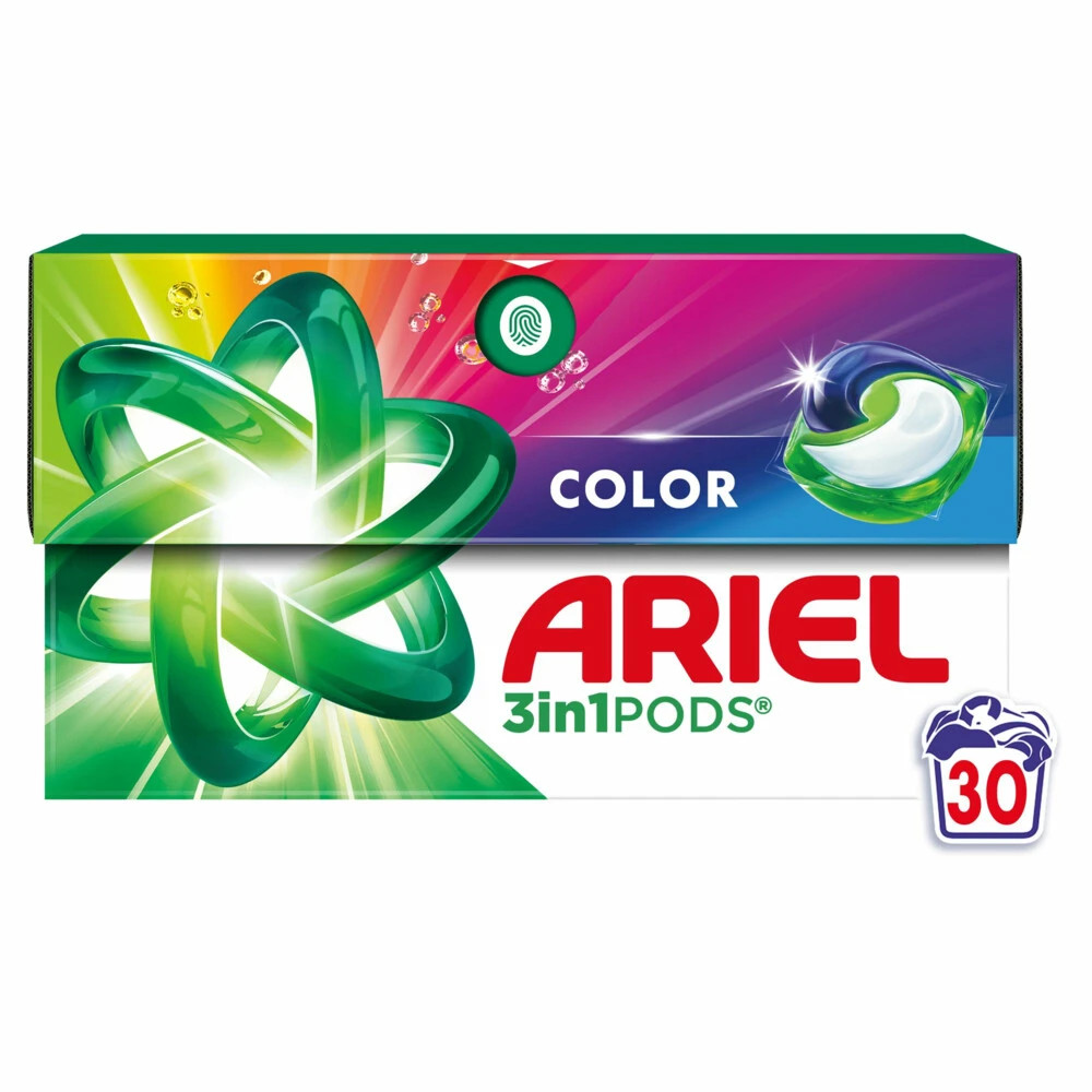 Ariel Color 4en1 Lessive Pods 30 Doses