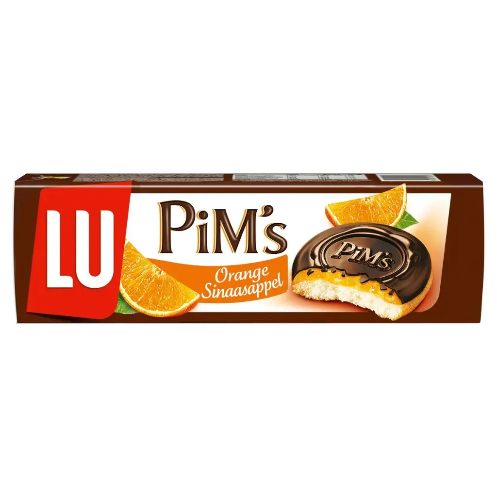 Lu Pim's Orange Biscuits 150 Gr