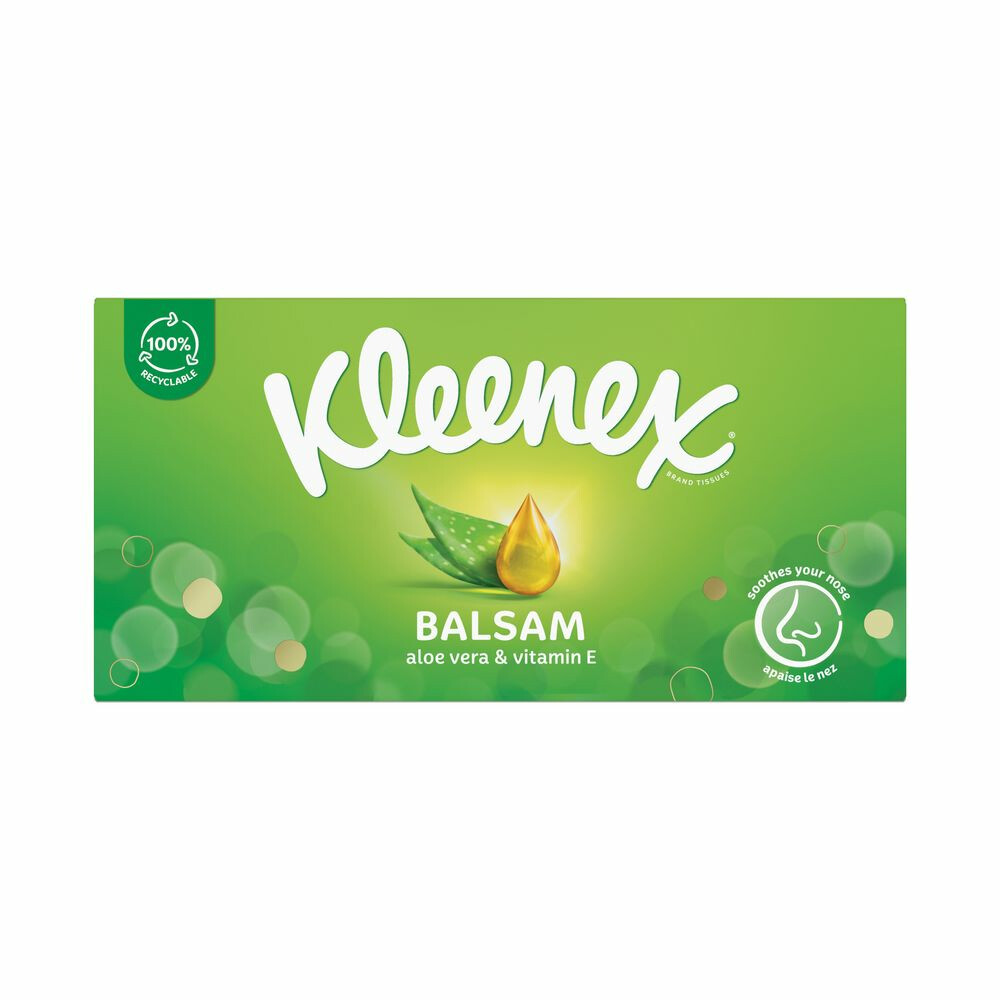 Kleenex Balsam Box Mouchoirs 64 Pièces
