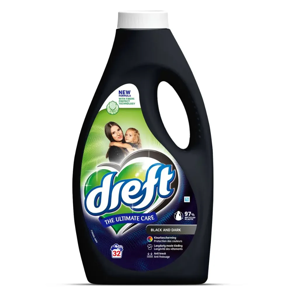 Dreft Noirs & Foncés Lessive Liquide 1,44 Litre 32 Doses