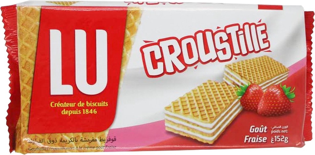 Lu Croustille Fraise Biscuits 152 Gr