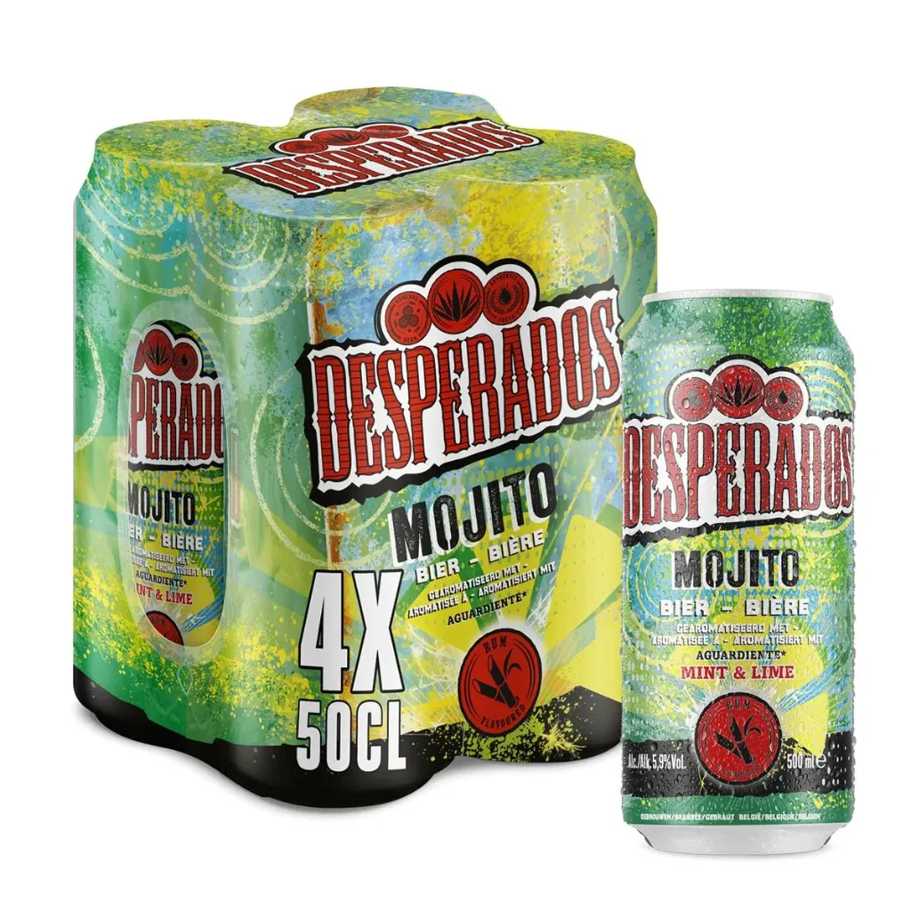 [DES003] Desperados Mojito Canette 4x50 Cl