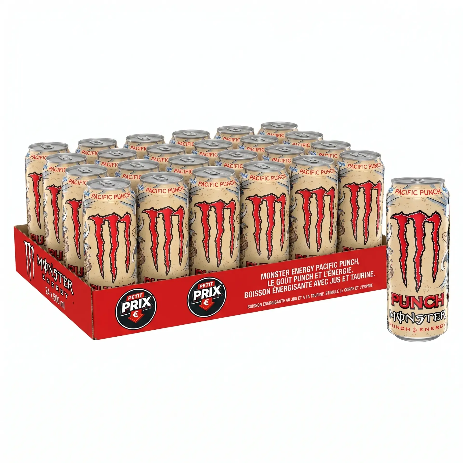 [MON011] Monster Pacific Punch Canette 24x50 Cl