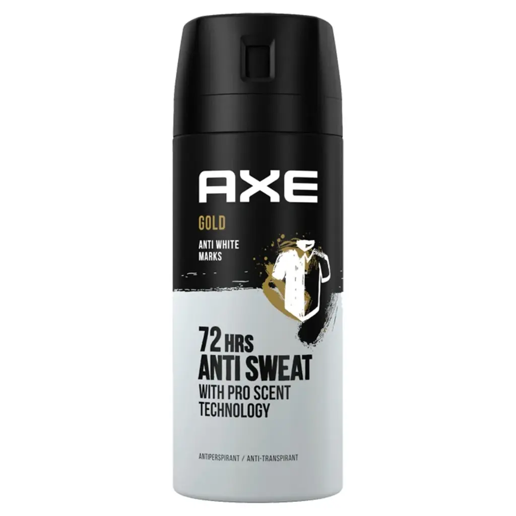 Axe Gold Anti Sweat Déodorant Spray 150 Ml