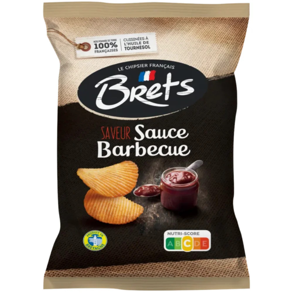 Brets Sauce Barbecue Chips 125 Gr