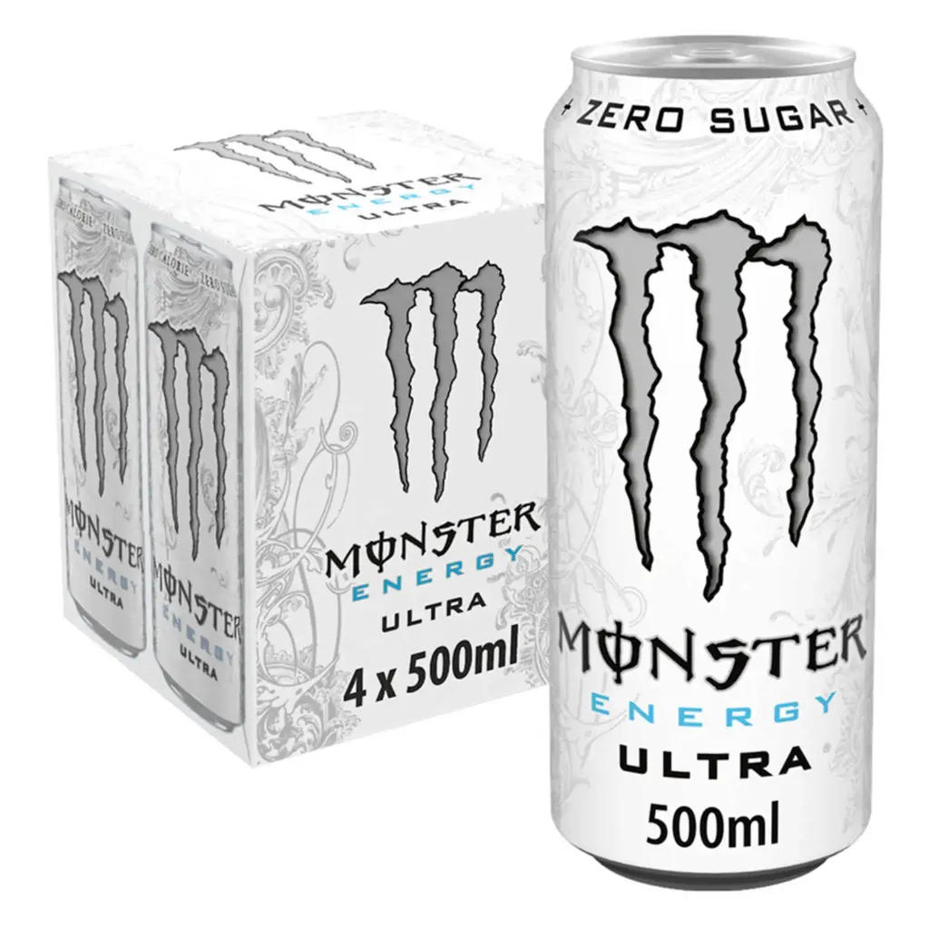 [MON016] Monster Ultra White Zero Sugar Canette 4x50 Cl