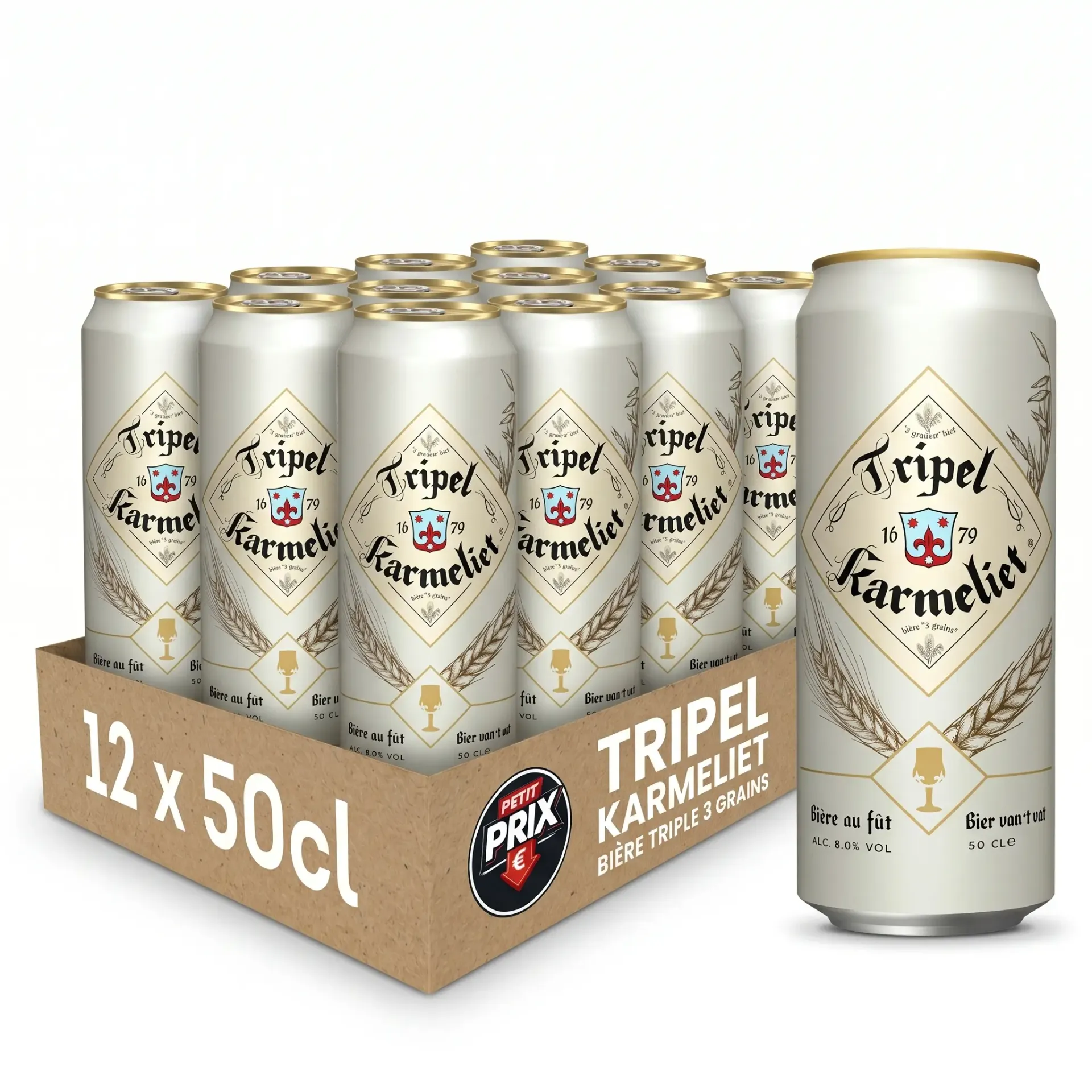 Tripel Karmeliet Canette 12x50 Cl