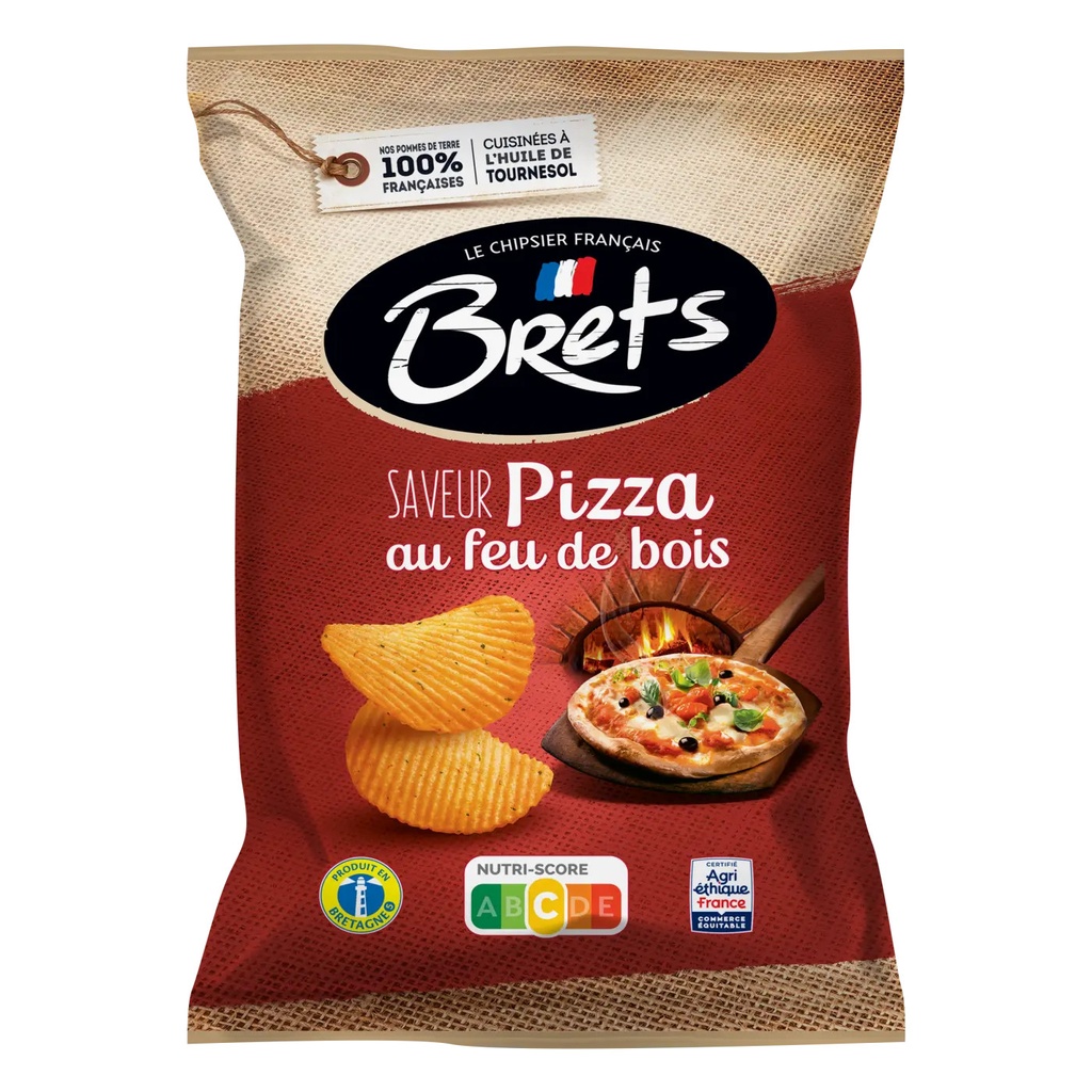 Brets Pizza Chips 125 Gr