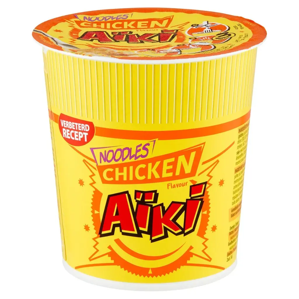 Aiki Noodles Chicken Pot de Nouilles 68 Gr